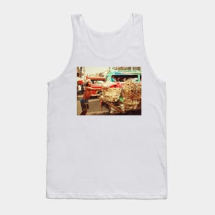 Street scene at the market in Cebu city, Philippines. Tank Top